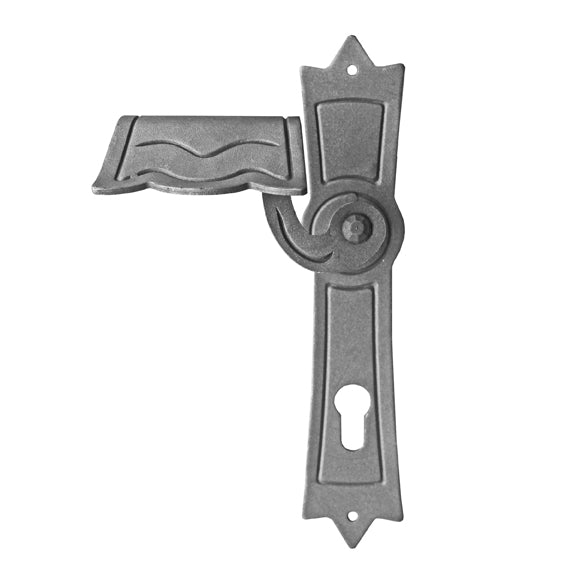 Klamka z szyldem h260mm