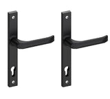 Komplet klamka - klamka z szyldami AL profi