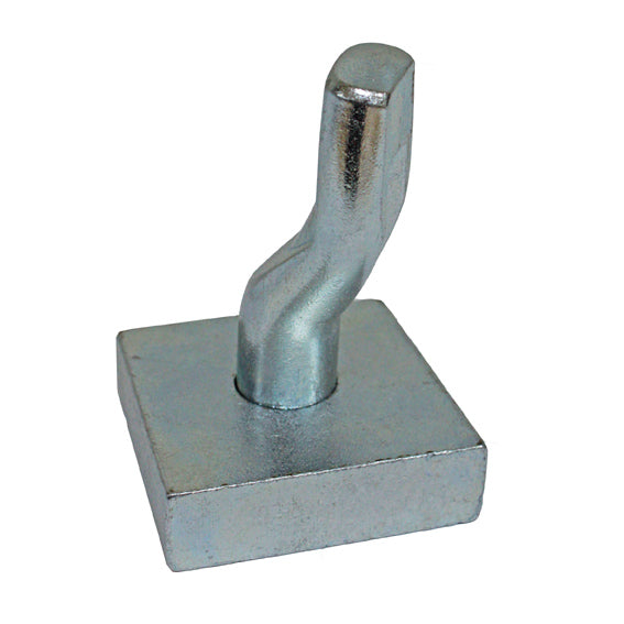 Zawias spodni z  blachą Zn, D20