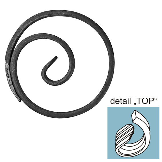 Element Krążek D125, 12x6mm