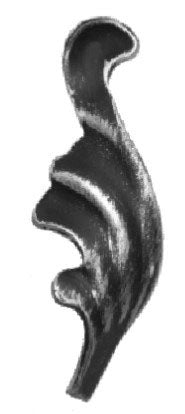 Liść 90x30, t2,5mm