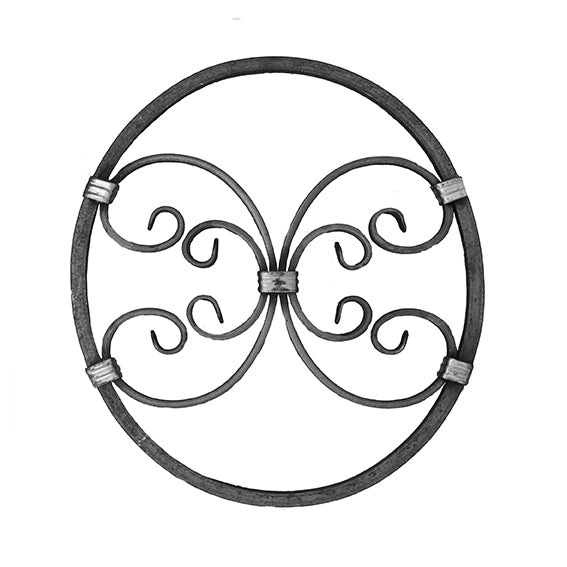 Rozeta h370, b300, 12x12/12x6mm