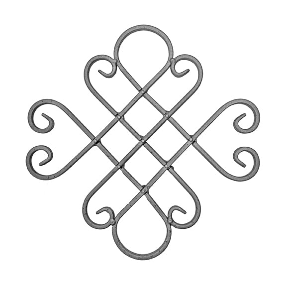 Rozeta h410, b410, 16x8mm