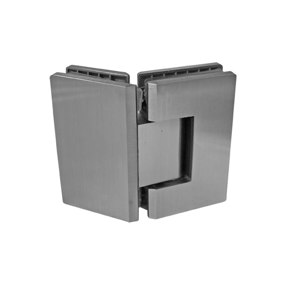  Zawias do drzwi szklanych +/- 90 stopni AISI304,