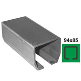 Profil do bramy przesuwnej Fe, 94x85x5mm, L6m