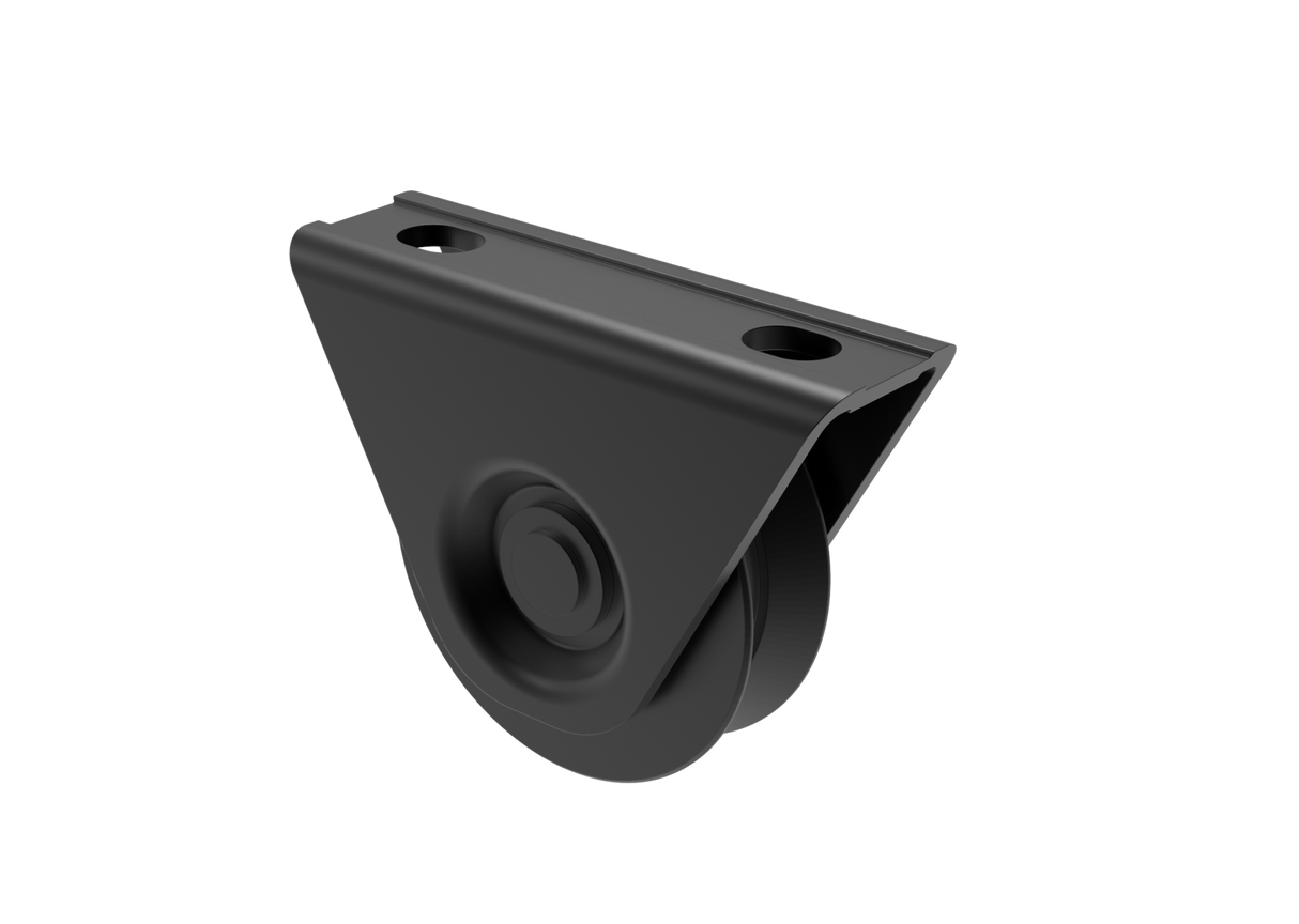 Kółko bramowe - V, D60, czarne