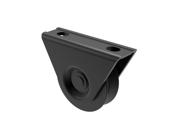 Kółko bramowe - V, D60, czarne