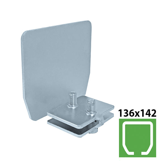 Zaślepka profila Zn, profile 136x142mm
