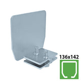 Zaślepka profila Zn, profile 136x142mm