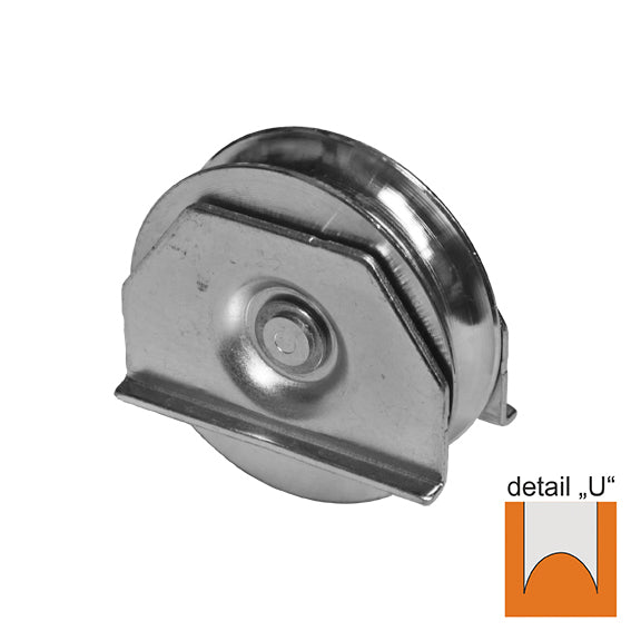 Kółko najazdowe Zn, D80mm