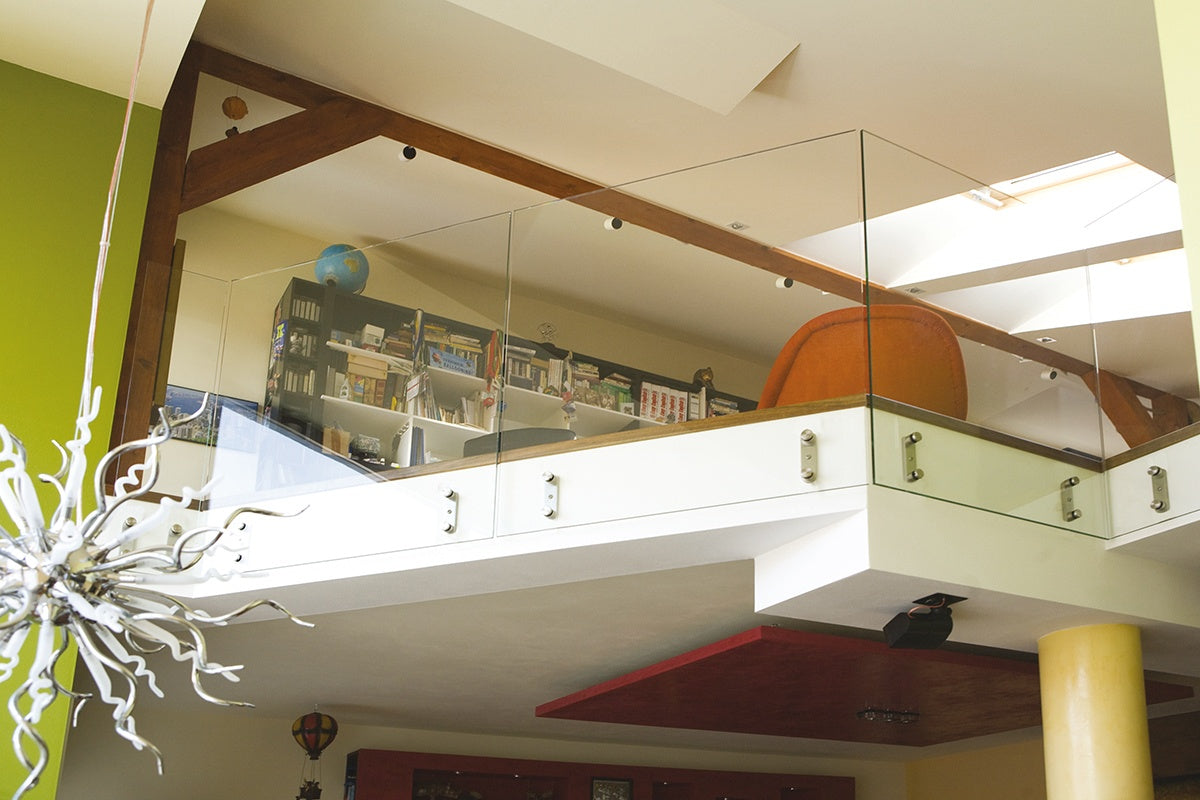 Mocowanie boczne-punktowe do szkła - kołnierz