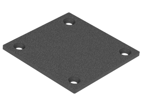 Aluminiowa zaślepka profilu/słupka 70x70 – Antracyt RAL 7016