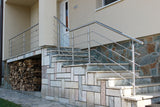 Handrail bracket for pole