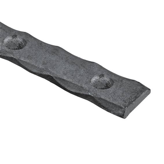 Plaskownik zdobiony nitowany P/002-30x5, L3000, a1