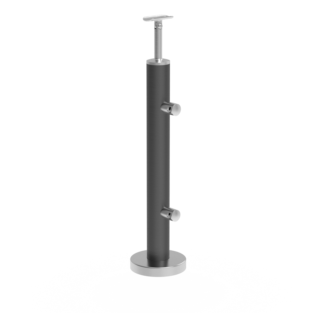 Słupek nierdzewny uzbrojony