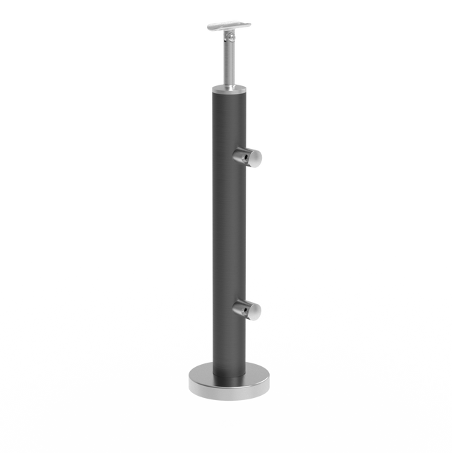 Słupek nierdzewny uzbrojony