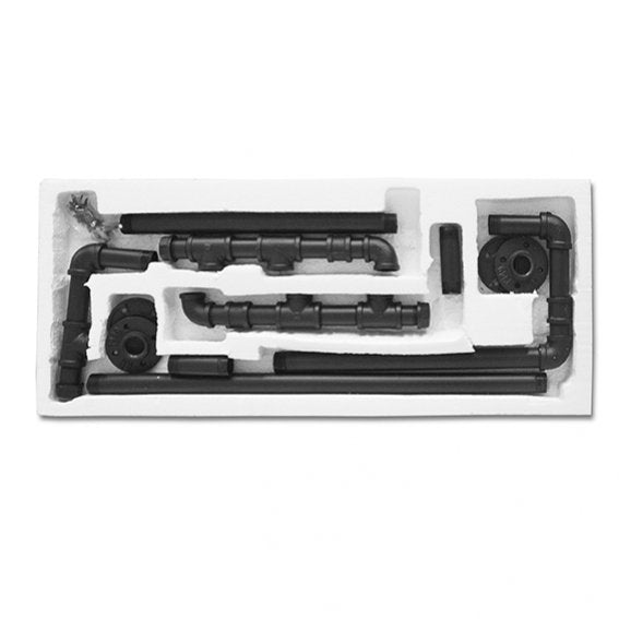 Półka ścienna WĄŻ czerwonobrązowa - 014