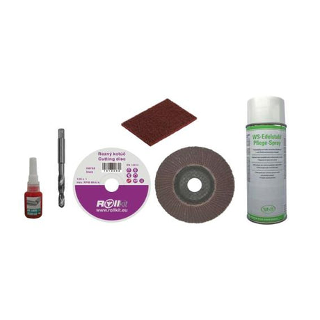 Zestaw montażowy do balustrad ze stali nierdzewn