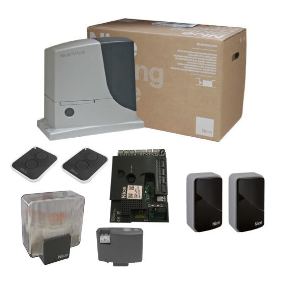 Zestaw automatyki do bram  NICE set, max 400kg