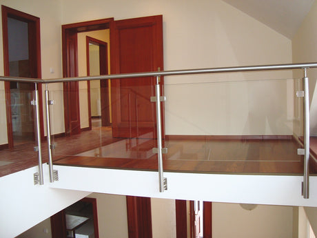 Glass railing, 2786x1000mm, BR