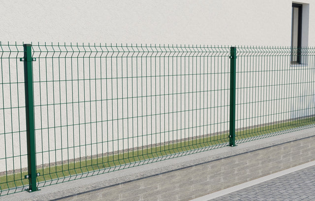 Stĺpik 60x40mm s pätkou ZnPVC 1200mm zelená