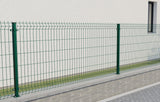 Post 60x40mm with ZnPVC base 2000mm green