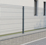 Stĺpik 60x40mm s pätkou ZnPVC 2200mm antracit