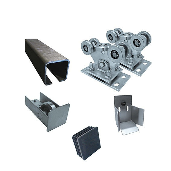 Osprzęt bram Fe, 80x80mm