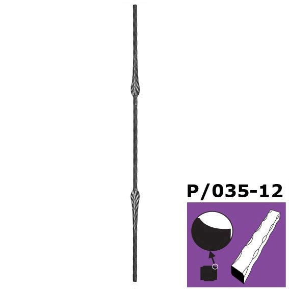 Tralka kuta h900, b30mm, P/035-12