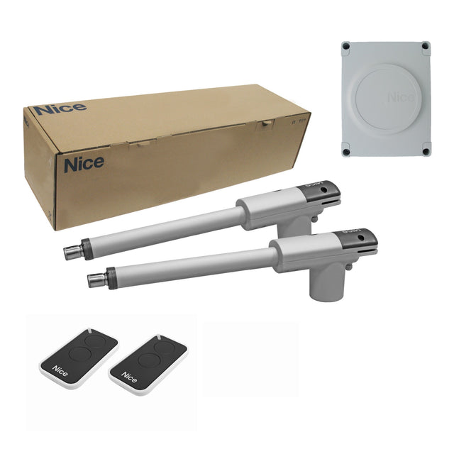 Nice napęd do bramy dwuskrzydłowej