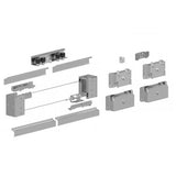 Teleskopowy system bramy. Max 8m. 2-dzielna