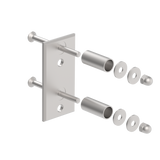 Stal nierdzewna AISI304, 120x60x51/40x40x2mm