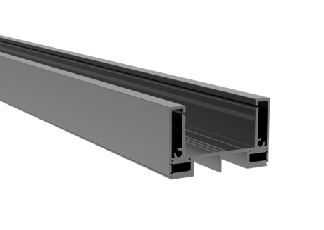 Aluminiowy adapter 66x40-1700mm do żaluzji do 46mm R7016