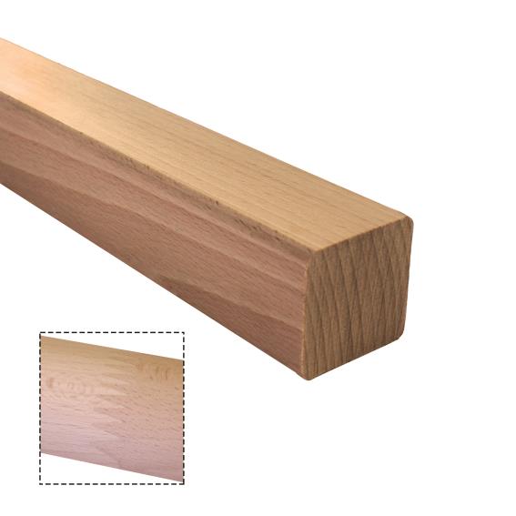 Poręcz z drewna bukowego