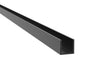 Profil aluminiowy U AL 20x14x2mm BLACK